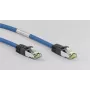 Wentronic 45657 cavo di rete Cat8.1 S/FTP, RJ45, 0,25 m, blu