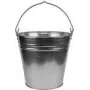 Bradas secchio in acciaio zincato, 7 L, argento, manico in metallo J5316
