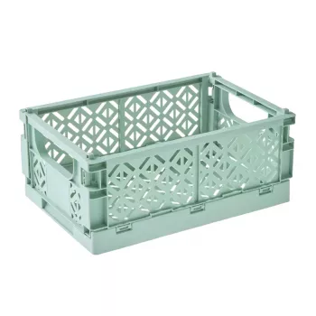 keeeper mini scatola pieghevole fritzi, taglia M, Nordic Green, 3,4 litri, scatola decorativa pieghevole, adatta agli alimenti, 1 pezzo 1023331500000