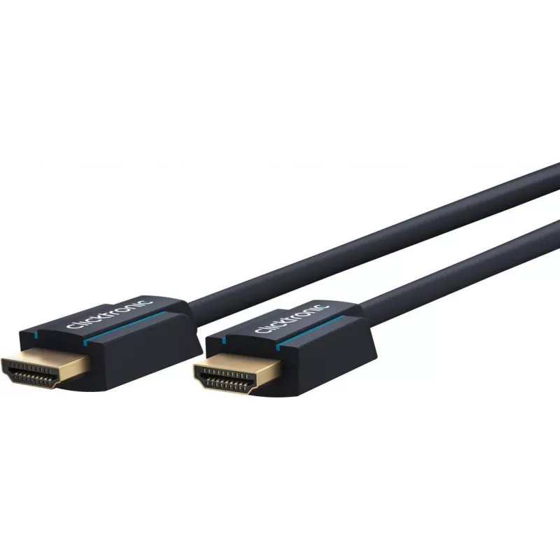 ClickTronic 70308 cavo HDMI High-Speed con Ethernet 12,5 m - blu