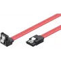 Wentronic 93116 cavo SATA III 0,5m rosso, 6Gbps con clip di blocco