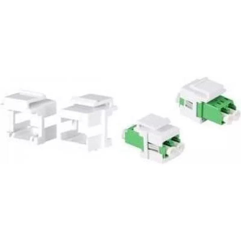 LogiLink NK0092 supporti keystone per accoppiatori LC-Duplex / SC-Simplex senza flangia, 100 pezzi