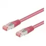 Wentronic Goobay cavo patch CAT 6 S/FTP, magenta, 30 m, LSZH, rame 93440