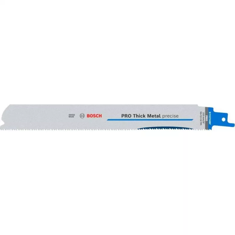 Bosch S 1137 EAF lama per sega a sciabola per metallo spesso, 225 mm, confezione da 5 2608658989