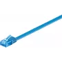 Wentronic cavo patch RJ45 CAT6a 5m, U/UTP, dorato, 10 Gbit/s 96339