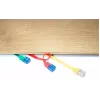 Wentronic cavo patch RJ45 CAT6a 5m, U/UTP, dorato, 10 Gbit/s 96339