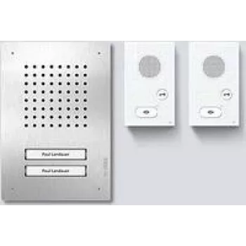 Siedle SET CLAB 850-2 E/W set audio Classic acciaio inox/bianco 210010046-00