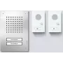 Siedle SET CLAB 850-2 E/W set audio Classic acciaio inox/bianco 210010046-00