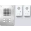 Siedle SET CLAB 850-2 E/W set audio Classic acciaio inox/bianco 210010046-00