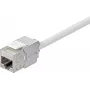 Renkforce RF-4531196 connettore femmina RJ45 Cat.6a schermato argento