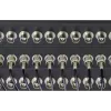 Renkforce RF-4541184 patch panel BNC per montaggio rack 19 pollici 1U, 16 porte, nero