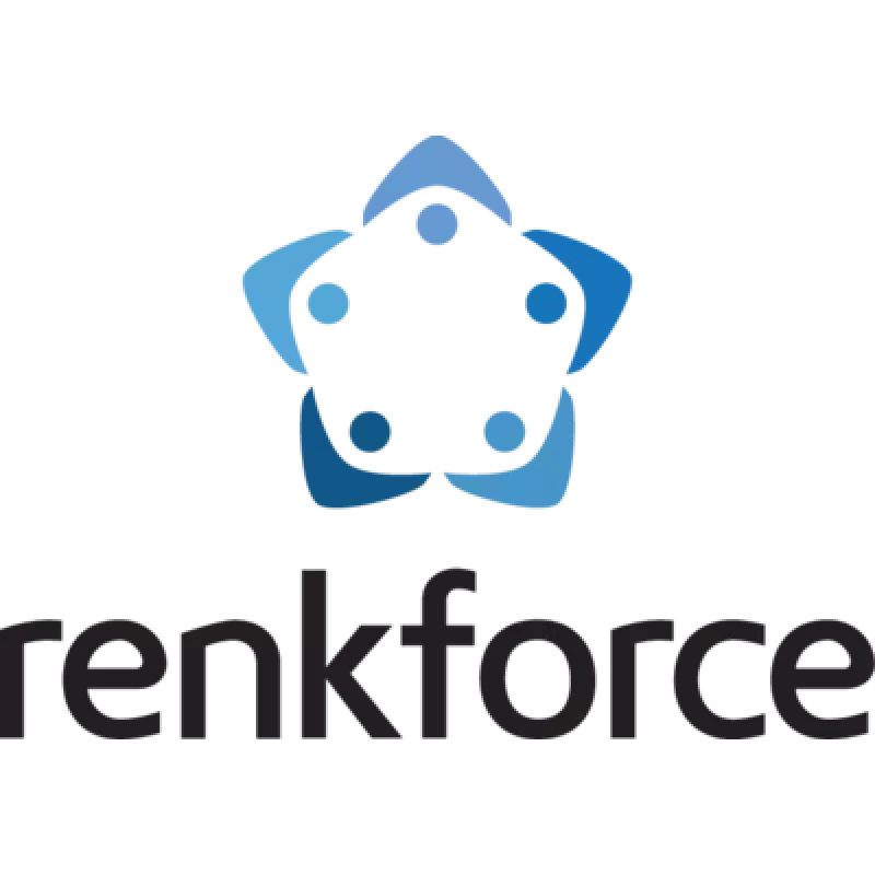 Renkforce RF-4541184 patch panel BNC per montaggio rack 19 pollici 1U, 16 porte, nero