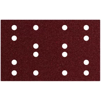Metabo dischi abrasivi velcro 80 x 133 mm, grana P120, aspirazione a 16 fori, confezione da 50 (SRA) 635194000