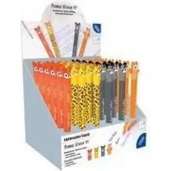 Faber-Castell Eberhard Faber Animal Erase It! espositore penne gel, 0,7 mm, blu, cancellabile, ricaricabile, 36 penne 560174