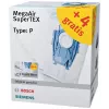 Siemens VZ123FP MegaAir SuperTEX set sacchetti aspirapolvere (tipo G/G ALL, 4 sacchetti + 1 microfiltro)