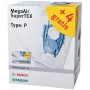 Siemens VZ123FP MegaAir SuperTEX set sacchetti aspirapolvere (tipo G/G ALL, 4 sacchetti + 1 microfiltro)