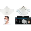 3M Aura 9320+ maschera respiratoria FFP2 senza valvola di espirazione, mascherina pieghevole in 3 parti, bianco, confezione da 1 9320-5