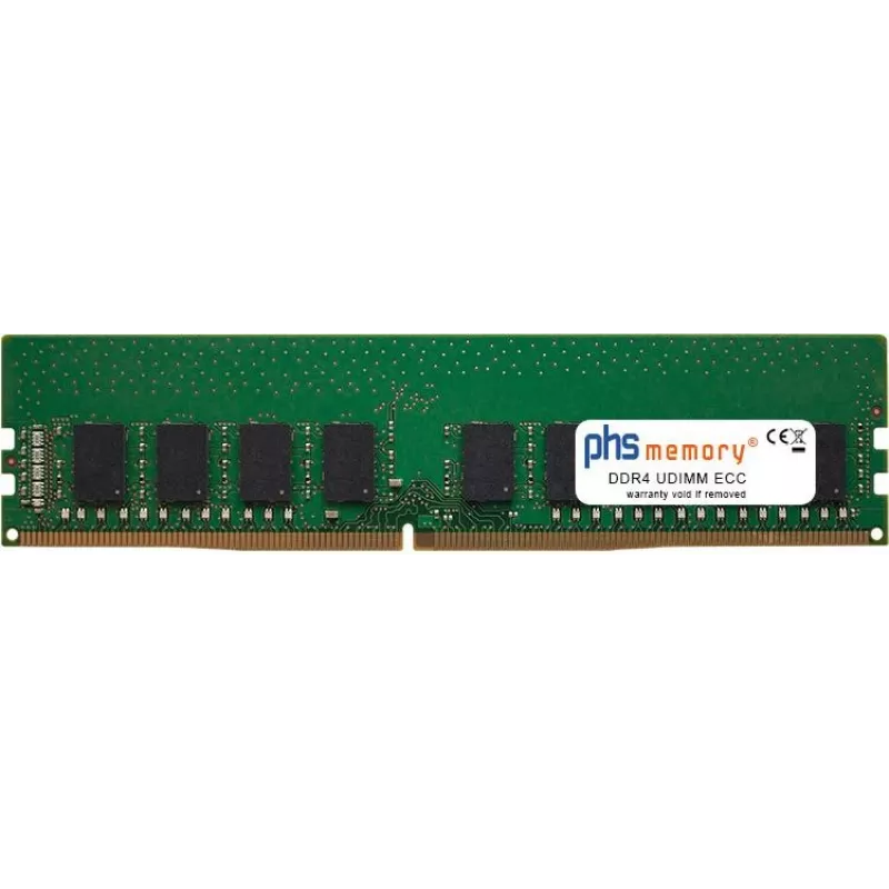 PHS-memory 16GB DDR4 ECC UDIMM 3200MHz PC4-25600E RAM per MSI D3030a (SP540099)