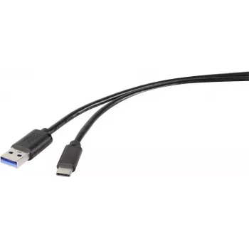 Renkforce RF-4535908 cavo USB 3.2 Gen 1, USB-A su USB-C, 3 m, nero