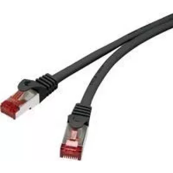 Renkforce RF-4979742 cavo patch Cat6 S/FTP, RJ45, 3m, nero