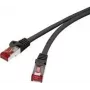 Renkforce RF-4979742 cavo patch Cat6 S/FTP, RJ45, 3m, nero