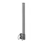 Megasat supporto per ringhiera del balcone per antenne satellitari, acciaio, palo 60 cm, zincato a caldo 110152
