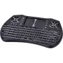 Renkforce RF-MWK-103 tastiera wireless con touchpad integrato, QWERTZ tedesco, nero RF-7481488