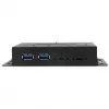 EXSYS EX-1240HMVS hub USB 3.2 Gen 2 industriale a 4 porte, montaggio su guida DIN, metallo