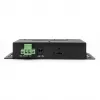 EXSYS EX-1240HMVS hub USB 3.2 Gen 2 industriale a 4 porte, montaggio su guida DIN, metallo