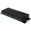 EXSYS EX-1334HMV-2 Adattatore USB 2.0 a 4 porte RS-232 seriale con case in metallo