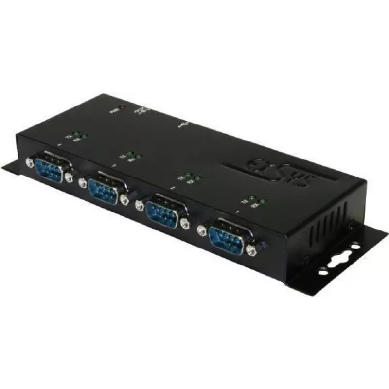 EXSYS EX-1334HMV-2 Adattatore USB 2.0 a 4 porte RS-232 seriale con case in metallo