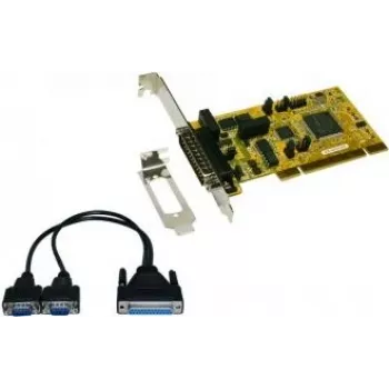 EXSYS EX-42372IS Scheda PCI seriale a 2 porte RS-422/485 con protezione da sovratensione, low profile