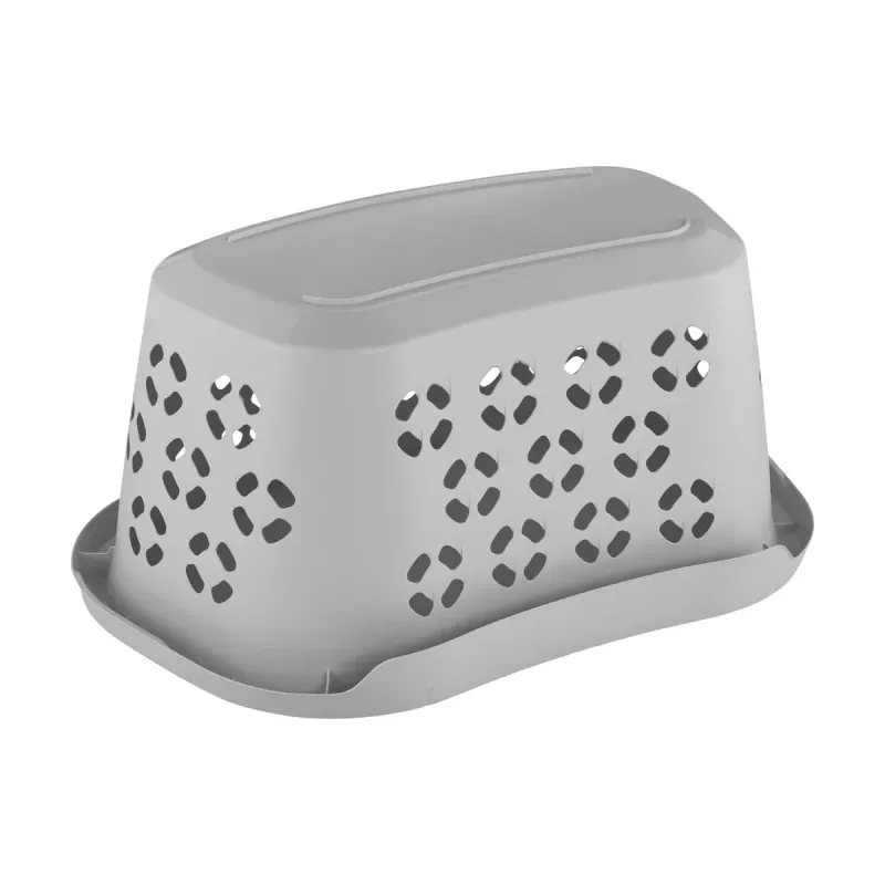 keeeper anton cesto portabiancheria, 30,5 L, Nordic Grey, ergonomico, ventilato, larghezza 575 mm 1009313000000