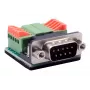 EXSYS EX-49000 cavo adattatore seriale D-SUB 9 poli maschio su morsettiera a 10 poli, 30 cm