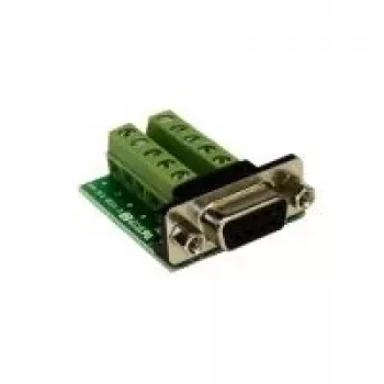 EXSYS EX-49005 cavo adattatore D-SUB 9 pin maschio su morsettiera a 10 pin, 0,3 m, RS-232