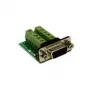 EXSYS EX-49005 cavo adattatore D-SUB 9 pin maschio su morsettiera a 10 pin, 0,3 m, RS-232