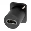 EXSYS EX-49152 adattatore HDMI tipo D, femmina-femmina