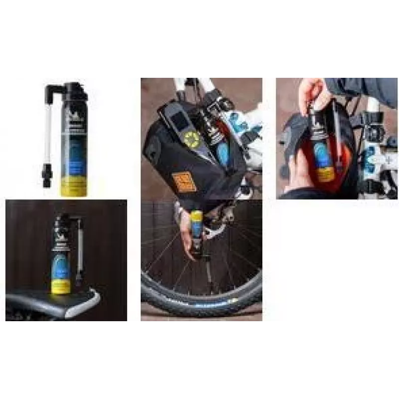 MICHELIN Expert spray riparazione bicicletta, 75 ml, senza attrezzi, sigilla e gonfia, monouso 650040