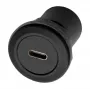 EXSYS EX-49214 adattatore da pannello USB-C femmina-USB-C femmina, USB 3.2 Gen 1