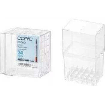 COPIC espositore in acrilico per 24 pennarelli Ciao, trasparente, vuoto 22075D24