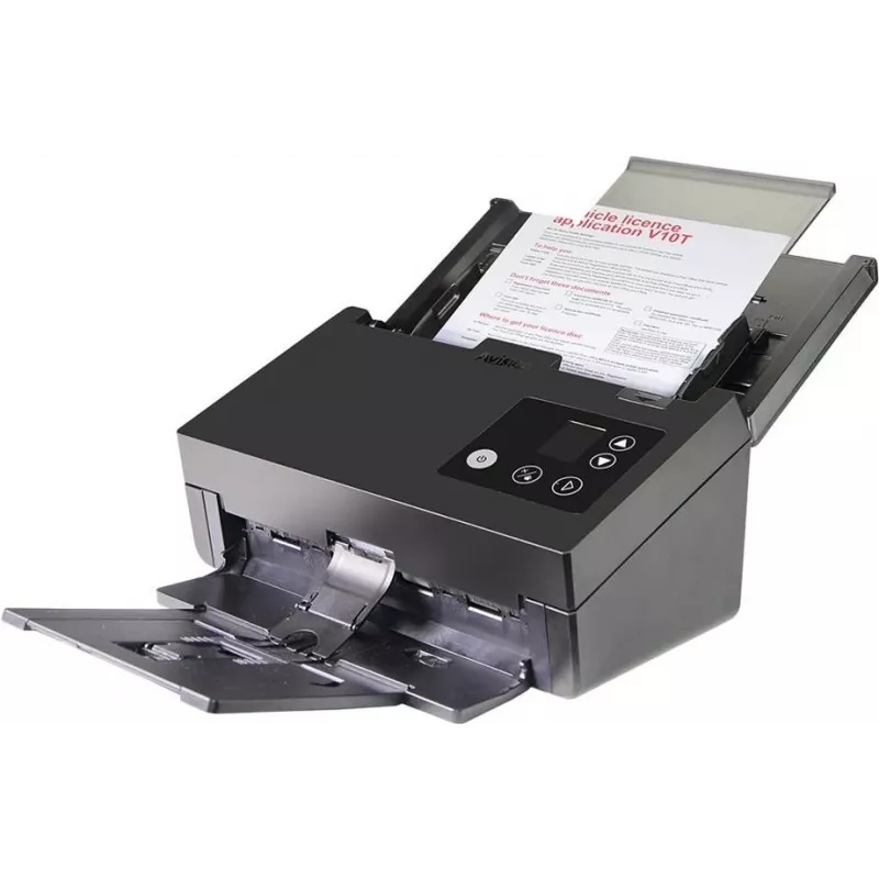 Avision AD370N scanner documenti duplex – 70 pagine/min, 600 dpi, ADF 100 fogli, Gigabit-LAN, USB 3.2 Gen 1