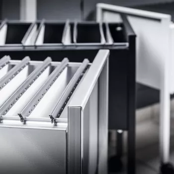 DURABLE ECONOMY 80 carrello per faldoni sospesi A4 nero 309501