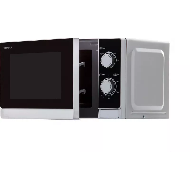 Sharp R200INW microonde solo 20L 800W nero/argento