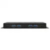 EXSYS EX-1247HMVS hub industriale USB 3.2 Gen 2 7 porte con montaggio su guida DIN