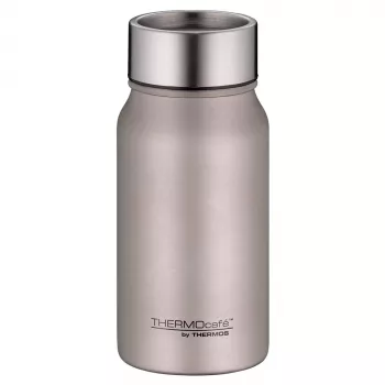 THERMOS TC bicchiere termico da viaggio, 0,35 L, rosa opaco acciaio inox, a tenuta stagna, doppia parete 4097.371.035