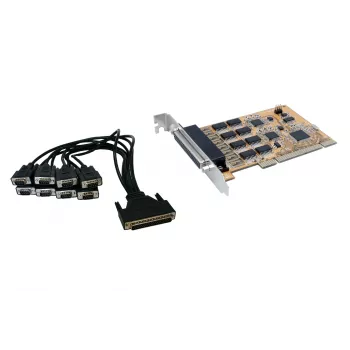 EXSYS EX-41088 scheda PCI seriale RS-232 8 porte con chipset FTDI