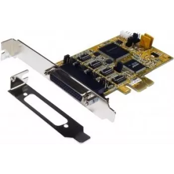 EXSYS EX-45364 Scheda PCIe 4S seriale RS-232/422/485 con staffa low-profile (SystemBase)