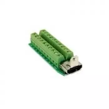 EXSYS EX-49065 adattatore da connettore femmina HDMI 19 pin a terminal block 20 pin