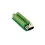 EXSYS EX-49065 adattatore da connettore femmina HDMI 19 pin a terminal block 20 pin