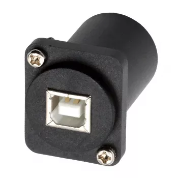 EXSYS EX-49157 Adattatore da incasso Type-D USB 2.0, connettore femmina USB-B a connettore femmina USB-A